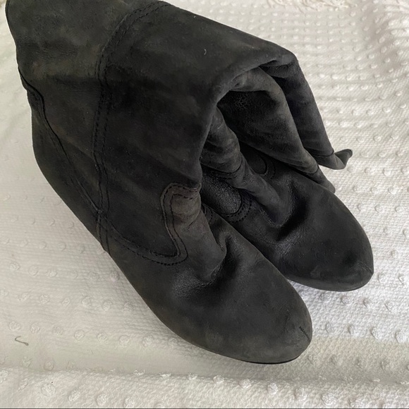 High heel black boots - Picture 2 of 6